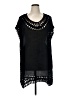 Unbranded 100% Polyester Black Casual Dress Size XL (estimated) - photo 1