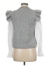 Design History Silver Sweater Vest Size M - photo 2