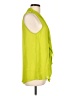 MICHAEL Michael Kors 100% Polyester Green Sleeveless Blouse Size L - photo 4