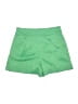 Express 100% Polyester Solid Green Shorts Size 10 - photo 2