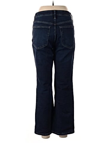 Madewell Curvy Kick Out Crop Jeans in Colleton Wash (view 2)