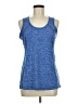 Bcg 100% Polyester Blue Active Tank Size M - photo 1