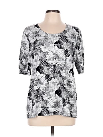 Chico's 3/4 Sleeve T-Shirt (view 1)