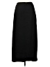 Michele 100% Polyester Solid Black Formal Skirt Size 10 - photo 2