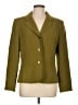 Le Suit 100% Polyester Green Blazer Size 12 - photo 1