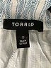 Torrid Stripes Blue Skort Size 1X Plus (1) - photo 3