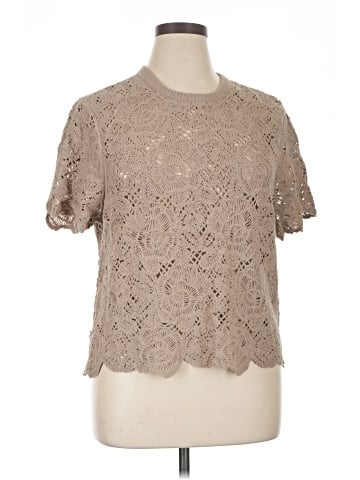 Abercrombie & Fitch Short Sleeve Blouse (view 1)