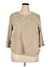 Alfred Dunner Tan Pullover Sweater Size 3X - photo 1
