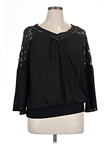 New York & Company 3/4 Sleeve Blouse (view 1)