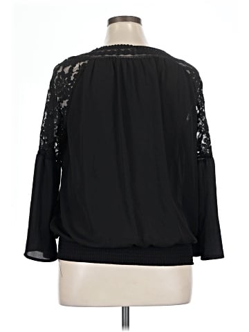 New York & Company 3/4 Sleeve Blouse (view 2)