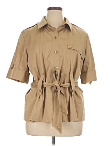 Dana Buchman Trenchcoat (view 1)