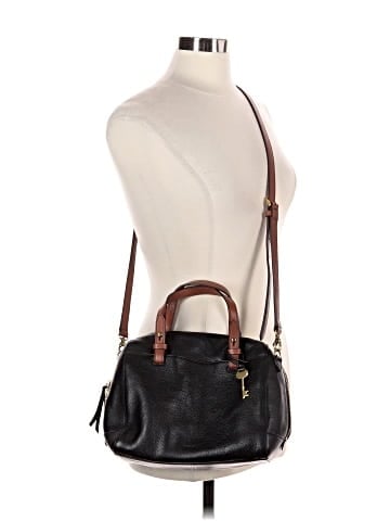 Fossil Leather Satchel (view 2)