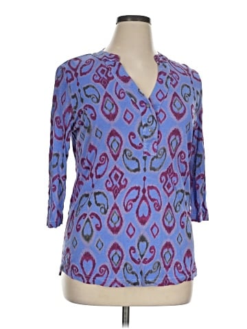 Fresh Produce 3/4 Sleeve Blouse (view 1)