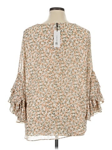 Calvin Klein 3/4 Sleeve Blouse (view 2)