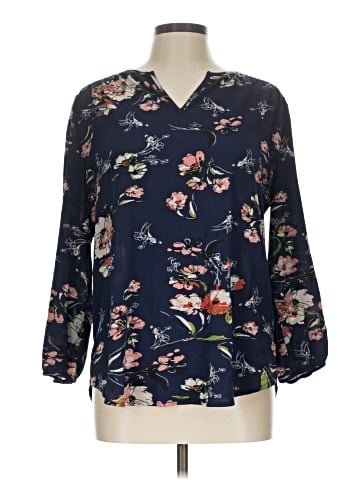 Fun2Fun 3/4 Sleeve Blouse (view 1)
