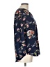 Fun2Fun Floral Blue 3/4 Sleeve Blouse Size L - photo 4