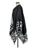 INC International Concepts 100% Polyester Silver Gray Poncho One size - photo 5