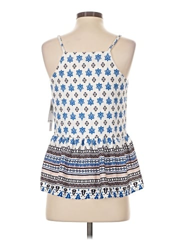 Aqua Sleeveless Blouse (view 2)