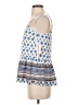 Aqua 100% Polyester Blue Sleeveless Blouse Size XS - photo 5