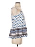 Aqua 100% Polyester Blue Sleeveless Blouse Size XS - photo 4