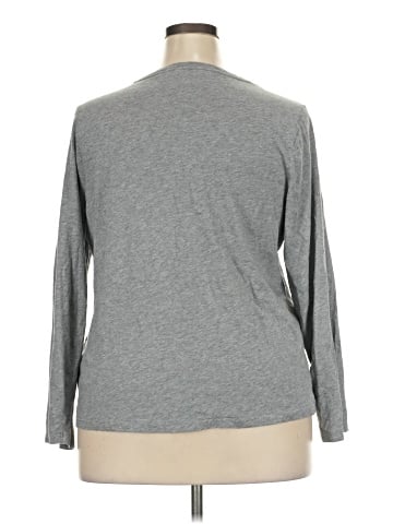 J.Crew Factory Store 3/4 Sleeve T-Shirt (view 2)