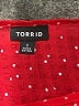 Torrid 100% Polyester Red Short Sleeve Blouse Size 1X Plus (1) - photo 7