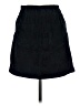 Roxy 100% Cotton Solid Black Denim Skirt Size M - photo 2