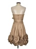 BCBGMAXAZRIA 100% Polyester Tan Cocktail Dress Size 4 - photo 2