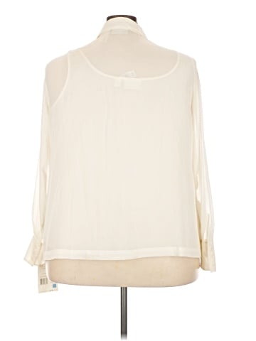 Liz Claiborne Long Sleeve Blouse (view 2)