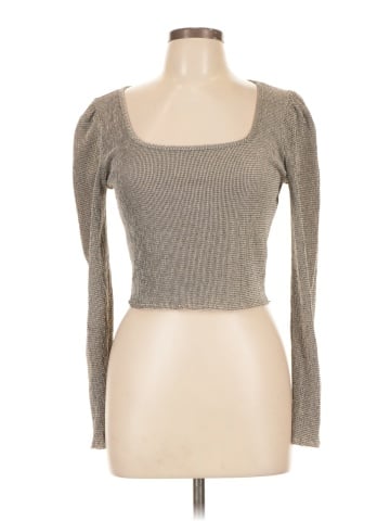 Topshop Long Sleeve Top (view 1)