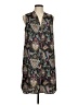 DR2 100% Polyester Paisley Black Casual Dress Size M - photo 1