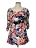 Dana Buchman Black 3/4 Sleeve Blouse Size L - photo 1