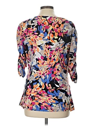 Dana Buchman 3/4 Sleeve Blouse (view 2)