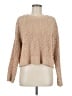 American Eagle Outfitters 100% Polyester Tan Pullover Sweater Size M - photo 1