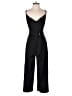 Timing Solid Black Jumpsuit Size S - photo 1