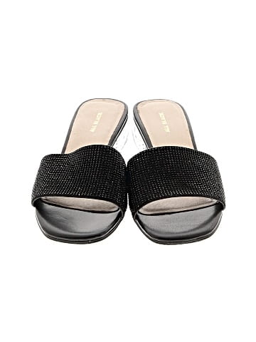 All Black Sandals (view 2)