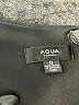Aqua Solid Black Cocktail Dress Size 8 - photo 7