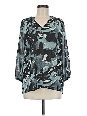 Simply Vera Vera Wang 3/4 Sleeve Blouse (view 1)