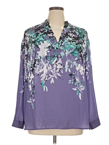 Lane Bryant 3/4 Sleeve Blouse (view 1)