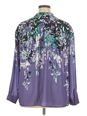 Lane Bryant 3/4 Sleeve Blouse (view 2)