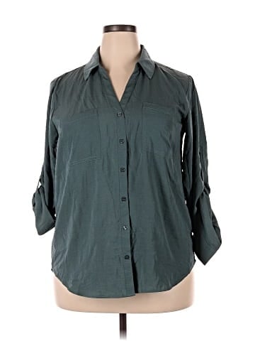 Maurices 3/4 Sleeve Blouse (view 1)