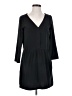 Mango Solid Black Casual Dress Size 4 - photo 1