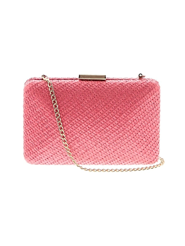 Pre-owned Olga Berg Clutch In Pink
