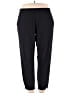 Athleta Solid Black Casual Pants Size 20 - photo 1