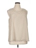 Pleione 100% Polyester Ivory Sleeveless Blouse Size XL - photo 1