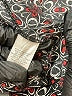 Notations Paisley Black 3/4 Sleeve Blouse Size XL - photo 8
