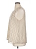 Pleione 100% Polyester Ivory Sleeveless Blouse Size XL - photo 5