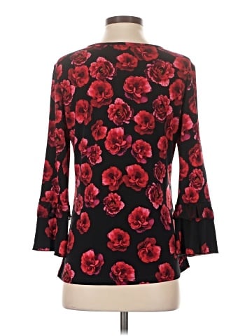 Karl Lagerfeld Paris 3/4 Sleeve Blouse (view 2)