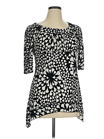 New Directions 3/4 Sleeve Top (view 1)
