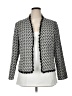 Allegra K Chevron-herringbone Gray Blazer Size XL - photo 1